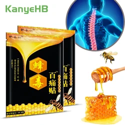 16pcs=2bags Pain Relief Patch Fast Relief Pain Bee Venom Extract Anti-inflammatory Health Care Lumbar Spine Medical Plaster A731