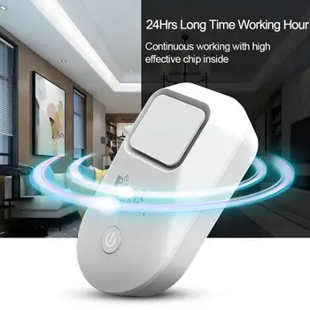 

Ultrasonic Electronic Drive Midge Biological Wave Ultrasound Portable Beautiful Electronic Mosquito Repellent