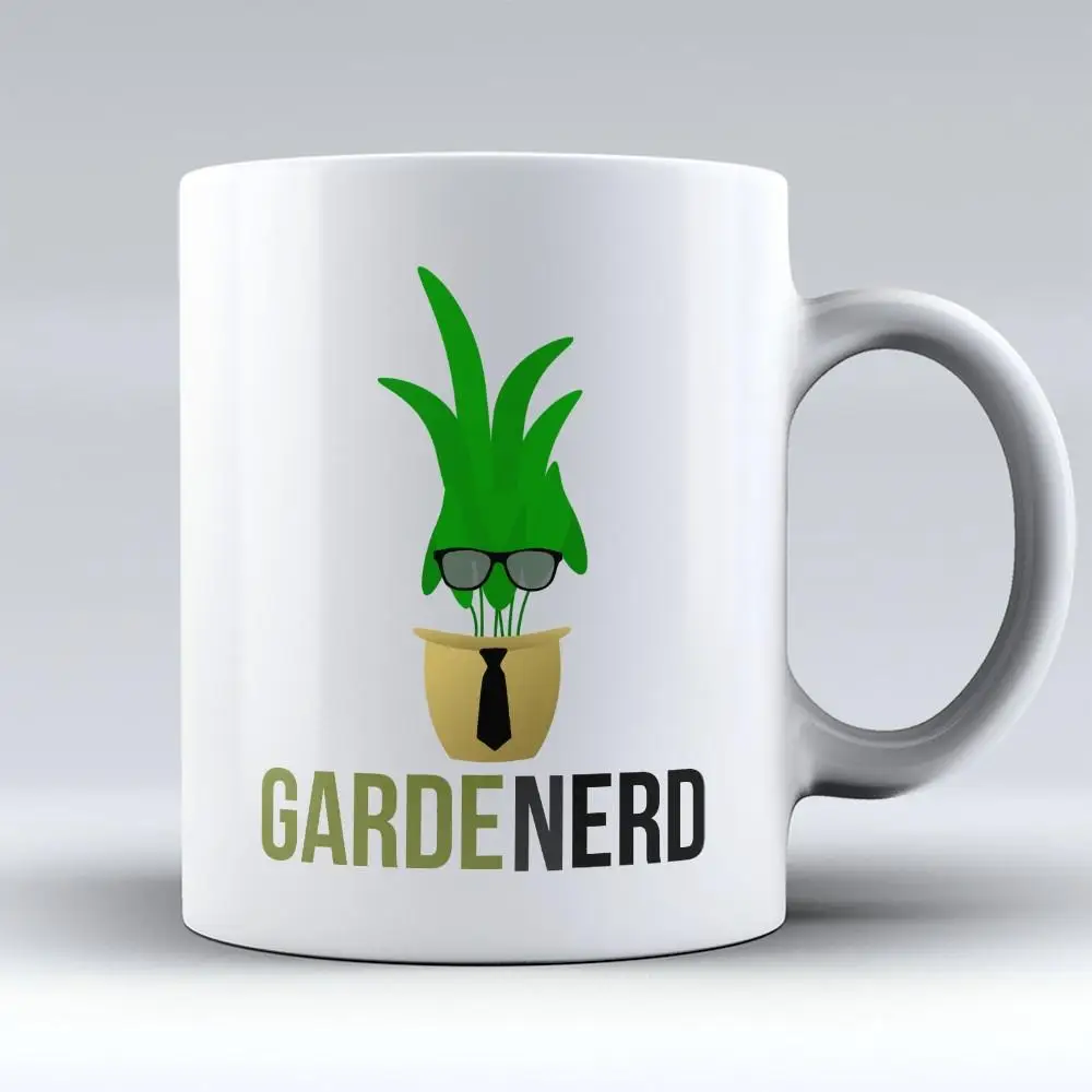 Gardenerd Funny 11 Ounces Coffee Tea Mug White Ceramic Kitchen Bar Home Cup Friends Gift | Дом и сад