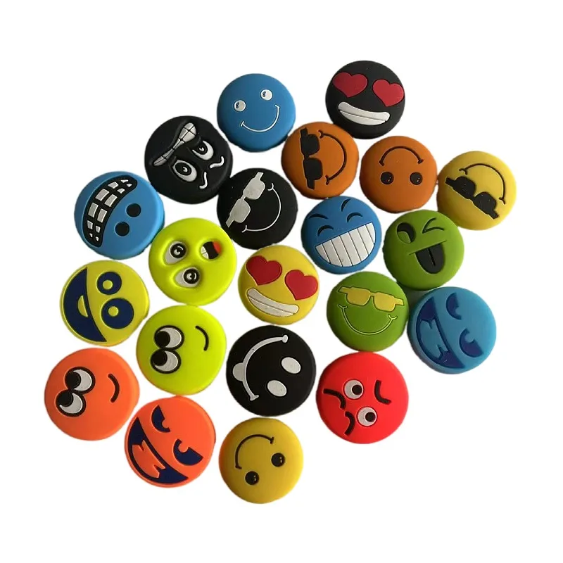 10PCS Retail Cartoon Various Tennis Racket Damper Shock Absorber to Reduce Tenis Racquet Vibration Dampeners raqueta tennis accessories tennis racket shock absorber