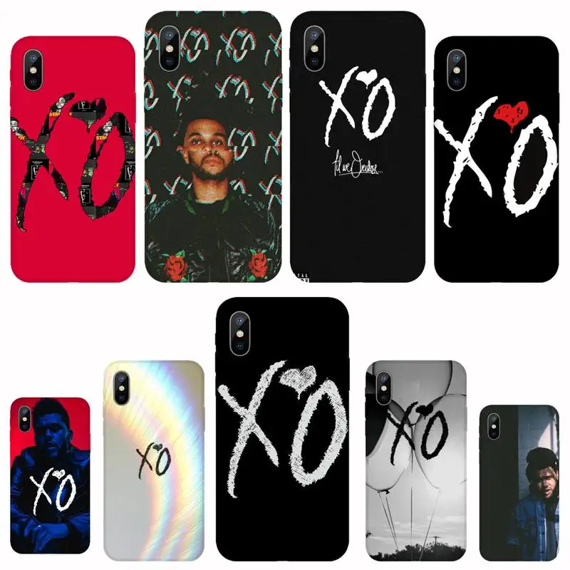 

The Weeknd XO Phone Case For iphone 12 5 5s 5c se 6 6s 7 8 plus x xs xr 11 pro max