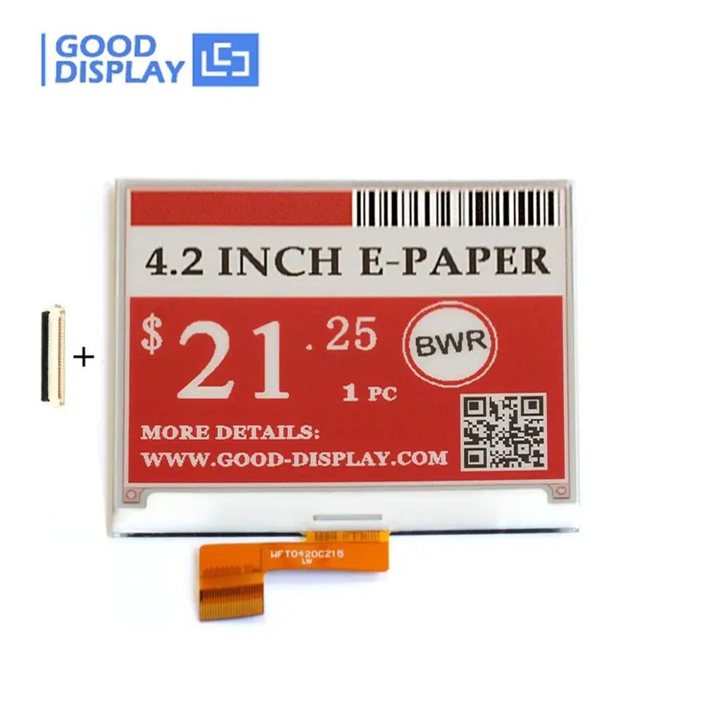 

e-paper display 4.2inch 3 Color 400x300 SPI eink display