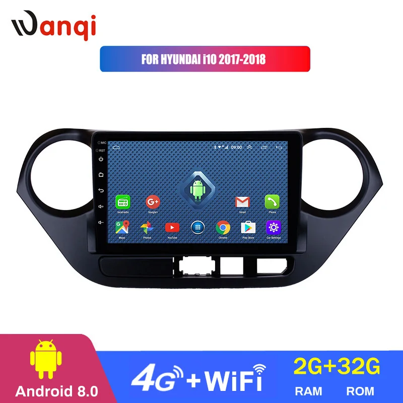 4G Lte All Netcom 9 дюймов Android 8 0 Полная сенсорная Автомобильная Мультимедийная система