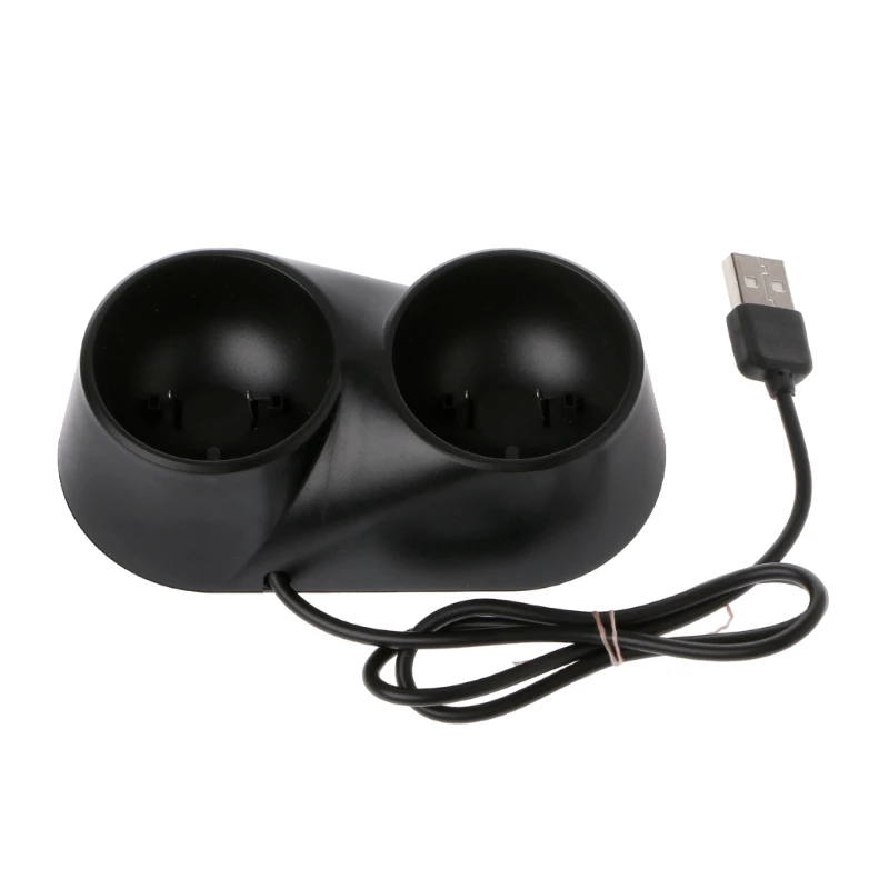 1 шт. новый двойной usb зарядная док-станция Подставка для PS4 playstation 4 VR PSVR контроллер