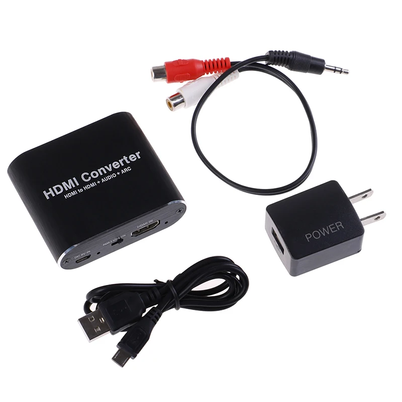 Совместим с HDMI 2,0 аудио экстрактор 5,1 ARC HDMI аудио экстрактор сплиттер HDMI к аудио экстрактор оптический TOSLINK SPDIF