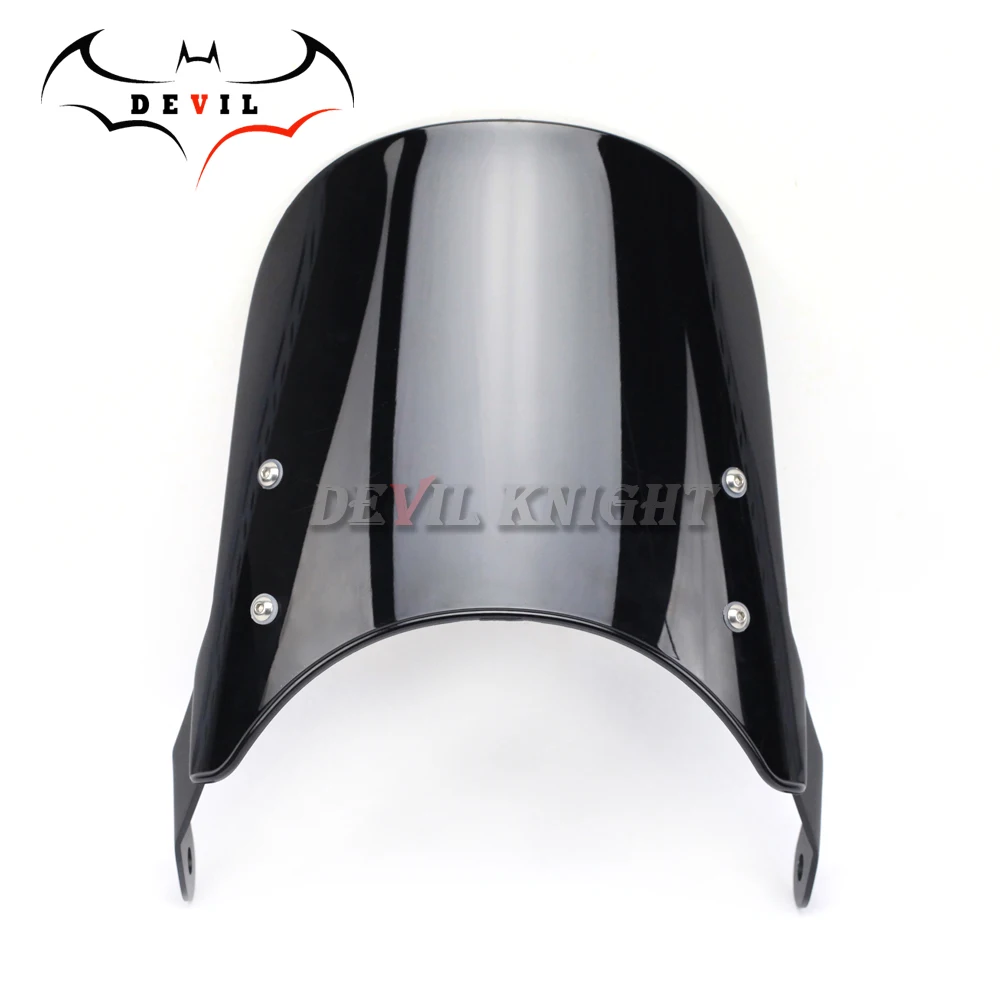Лобовое стекло Pare-brise для YAMAHA SR400 SR500 SRV250 SRX400 SRX600 SRX 600 400 SR SRV ветровое стекло мотоцикла " круглая фара