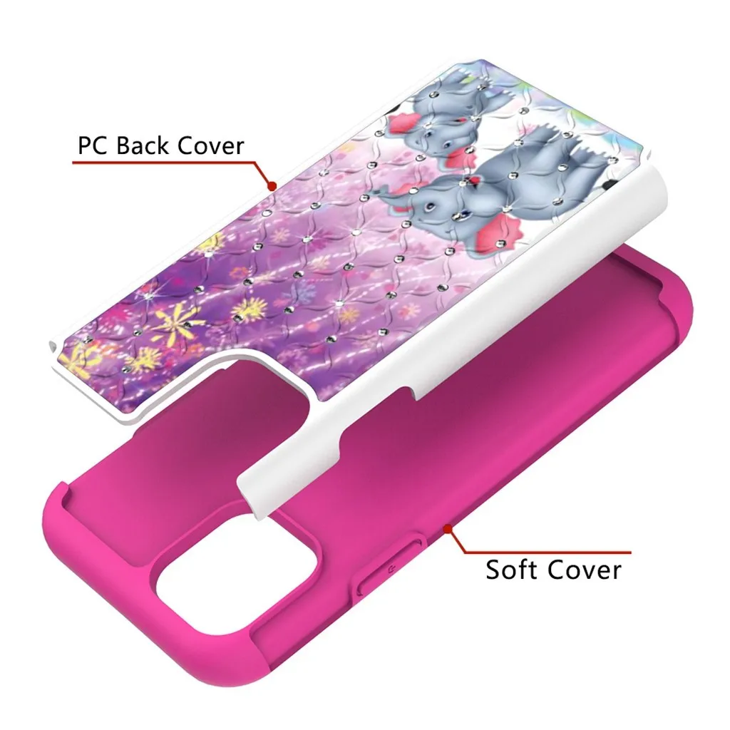 Dream Crystal Style Phone Case For iPhone 11Pro Max Dirt-resistant Slim Fashion Soft Cases Shockproof Dust-proof Phone Case