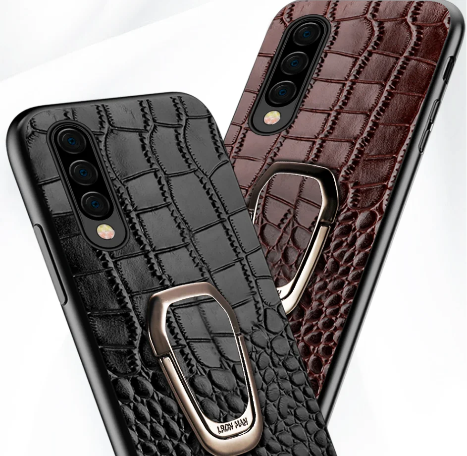 De Luxo Textura de Crocodilo Case Telefone móvel Para For samsung galaxy A50 A70 A40 A20 Note 8 9 10 S8 S9 S10 plus phone caser