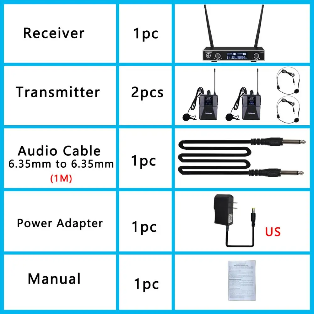 Freeboss FB-U35H2   UHF  ļ  ũ ý, ٵ 2 , ߸    ũ 2  