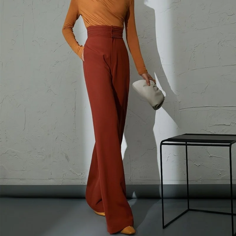 Рисунок 2 - Брюки женские прямые с широкими штанинами