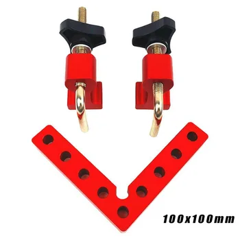 

90 Degree Multifunction Right Angle Clip Picture Frame Corner Clamp 100mm Mitre Clamps Corner Holder Woodworking Hand Tool
