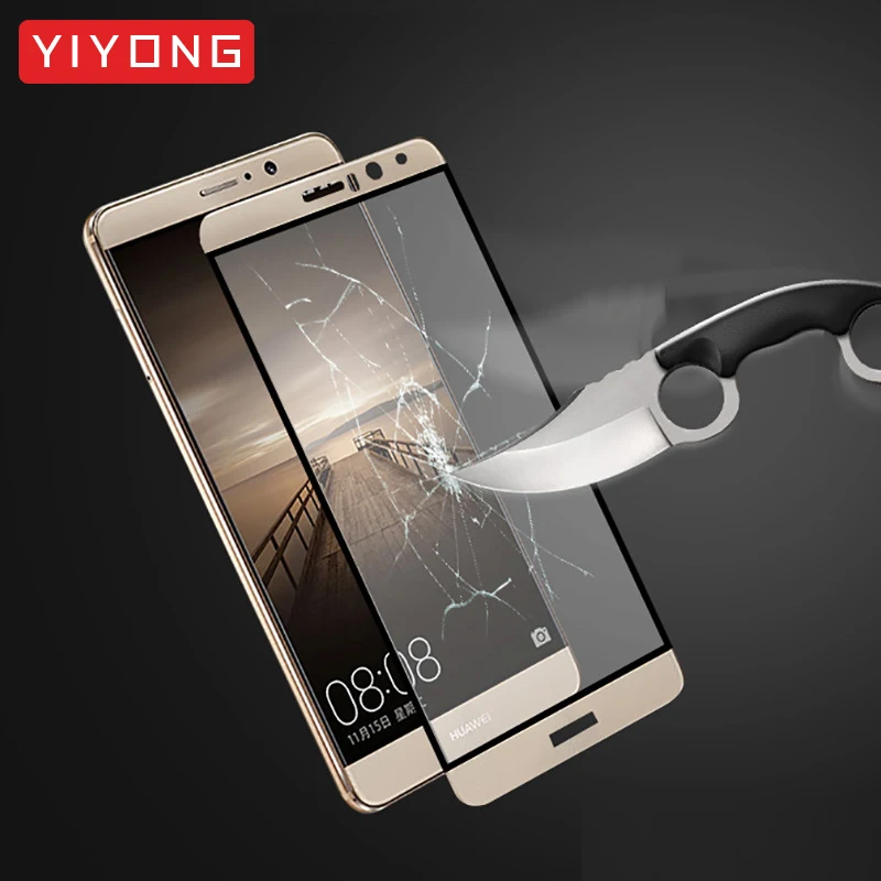 YIYONG полное покрытие экрана стекло для Huawei Mate 9 8 закаленное Защита Lite Pro Mate9 Mate8