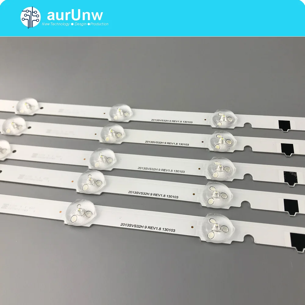25pcs 32 Inch LED Backlight Bar for SamSung 32'' TV UA32F4088AR Ue32f5000 UA32F4000AR D2GE-320SC0-R3 2013SVS32H 9-Leds 650mm | Лампы и