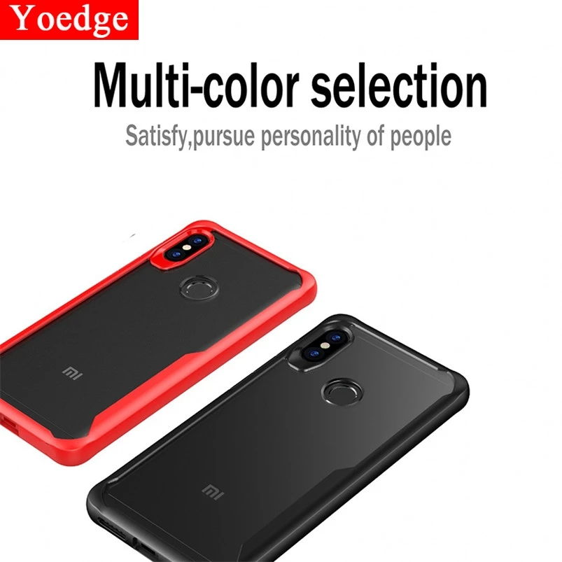 Противоударный прозрачный защитный чехол для Xiao mi Red mi Note 5 6 Pro, чехол для Xiaomi mi A2 Lite 8 SE Pocophone F1 mi x 2 2s Max 3, чехол