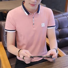 Дешевая Новинка весна лето осень мужские модные повседневные красивые Топы MC387