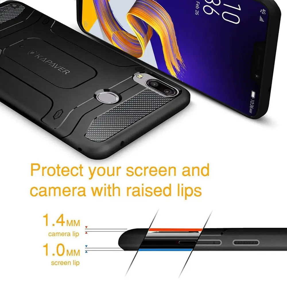 Capaver роскошный официальный силиконовый чехол для телефона для ASUS Zenfone 5Z чехол противоударный бампер Защита задняя крышка Высокое качество funda