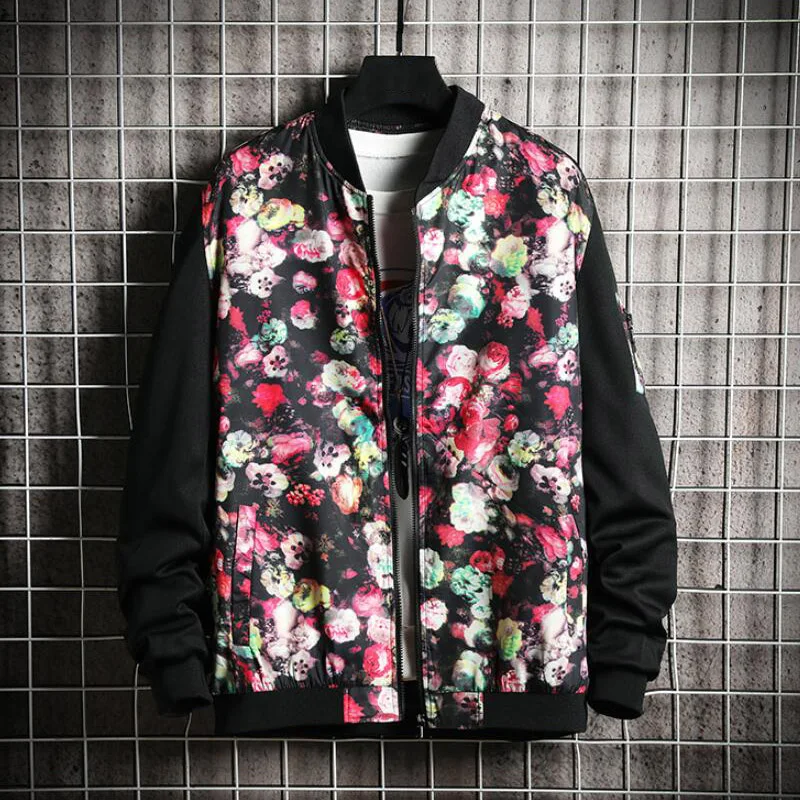 Mens Pilot Jacket Sportswear Bomber Jacket Fashion Casual Mens jackets Coats Outwear Windbreaker Bomber Jacket Men Autumn