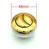 38mm Dual Flush Toilet Tank Gold colour Button Round shape Toilet Push Buttons Bathroom Accessories ► Photo 3/5