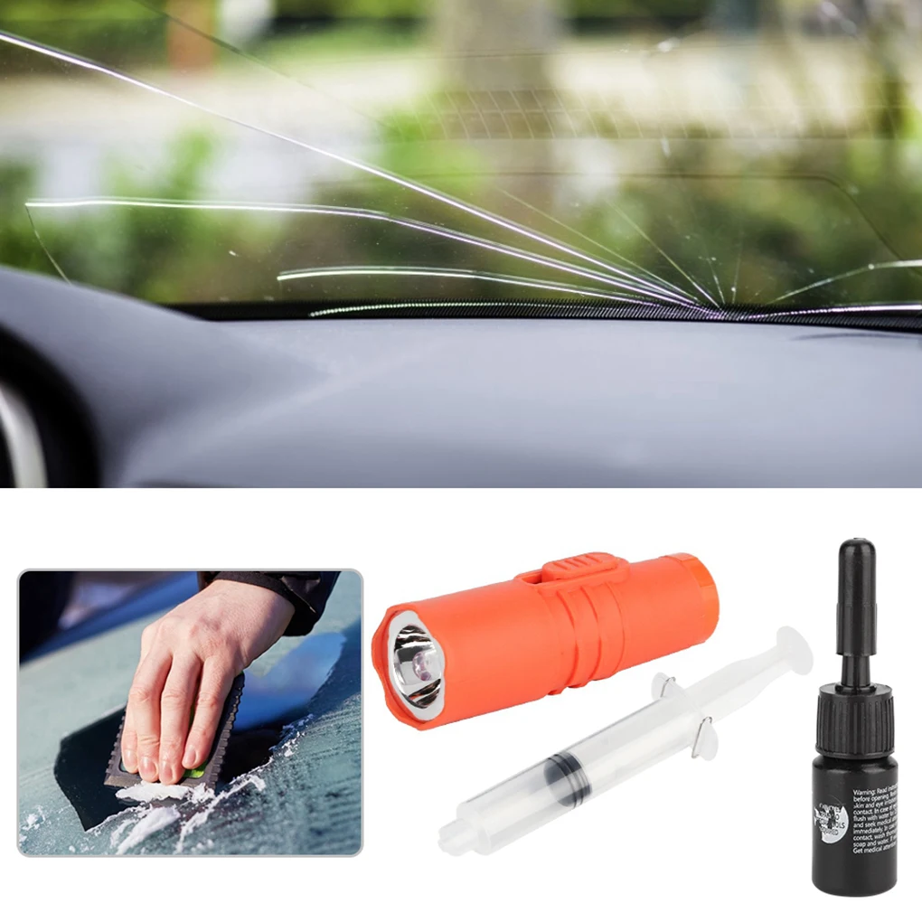 Набор для ремонта окон автомобиля, ветровое стекло, инструменты для обновления лобового стекла, чип трещины для восстановления царапин