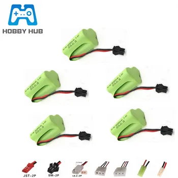 

3.6v 2800mAh NiMH Battery For Rc toys Car Tanks Trains Robot Gun AA 2400mah 3.6v Rechargeable Battery pack 5pcs for rc boat