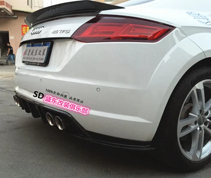Подходит для AUDI TT Balance it углеродного волокна автомобильный спойлер крыло хвост