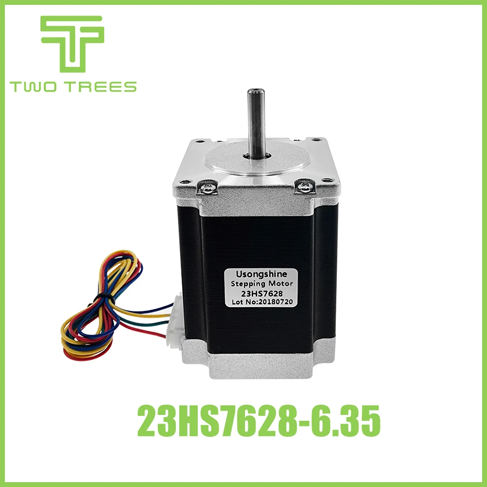 Nema23 двигатель paso a paso 23HS7628 76 мм 2.8A биполярный DM542 ISO CE ROHS enrutador CNC grabado Mama de corte
