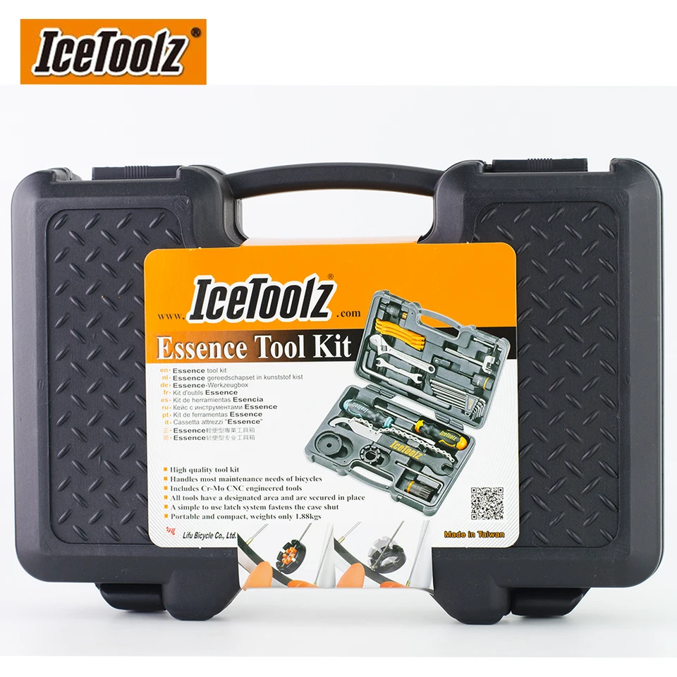 メンテナンス icetoolz IceToolz Complete Tap Set with Handle & Wring Iron, #E158