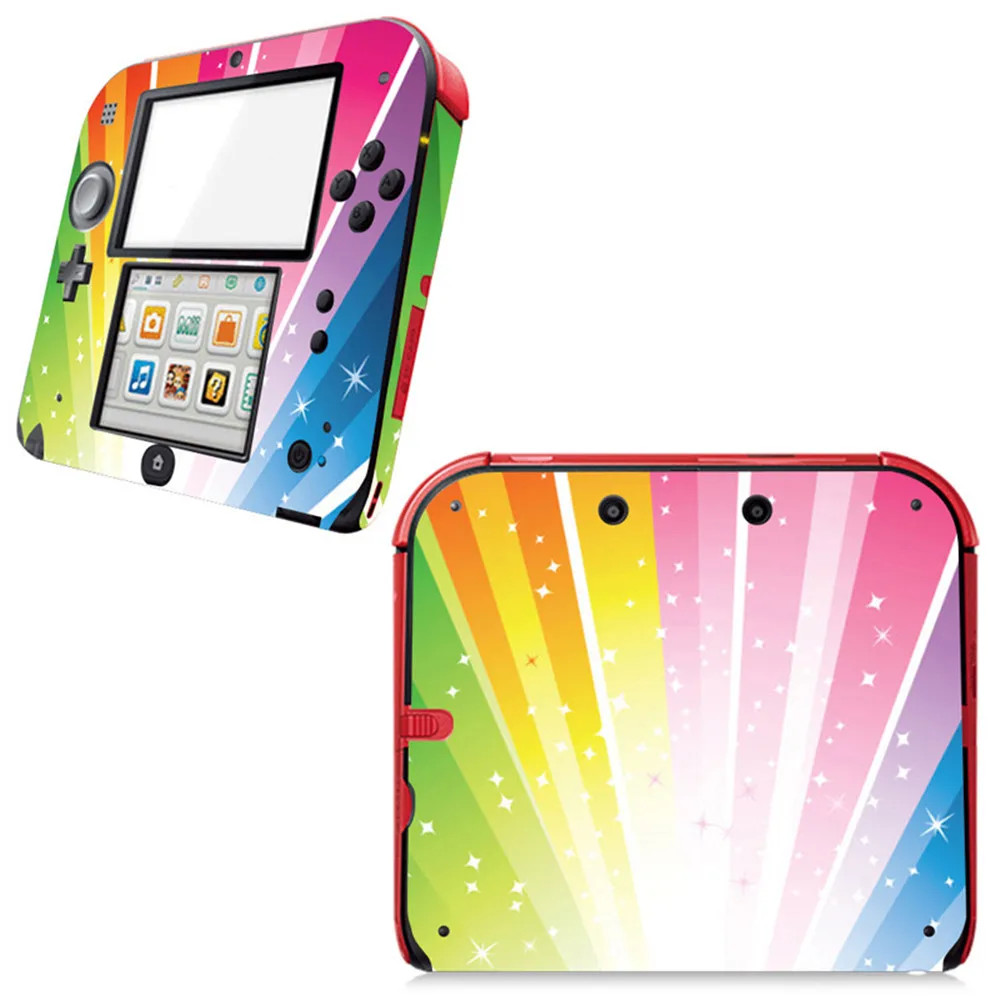 Waterproof High Quality Fashion Vinyl Skin Sticker Cover Protector for 2DS skins Console Stickers 