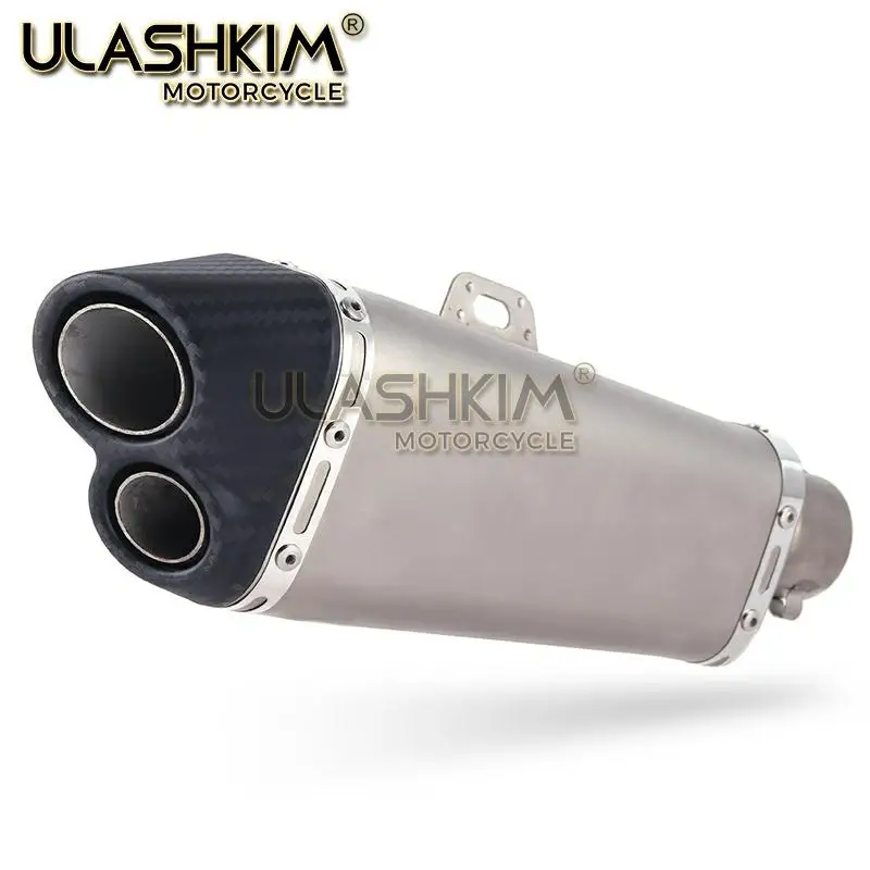 Мотоцикл Полная выхлопная средняя труба без шнуровки для Suzuki GSXR600 Gsxr700 Gsxr750 K7 GSX R700