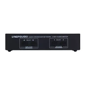

Professional Two-In-Two-Out Audio Signal Switcher Audio Power Amplifier Audio Splitter Comparator