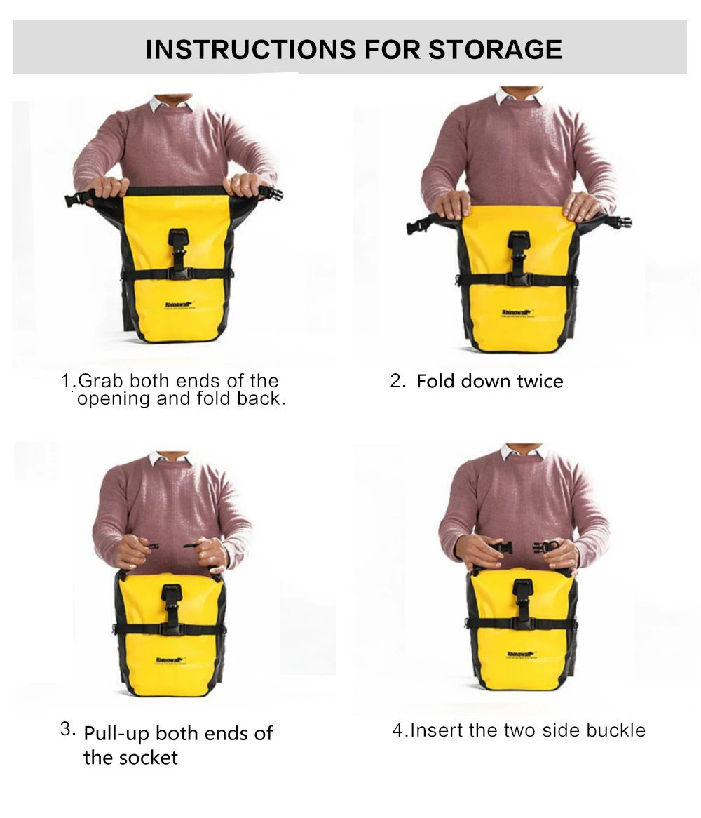 Excellent Rhinowalk 20L Bicycle Pannier Bag Waterproof Portable Bike Rear Rack Tail Seat Trunk Pack Cycling MTB Bag Bike Accessories 30 Excellent Rhinowalk 20L Bicycle Pannier Bag Waterproof Portable Bike Rear Rack Tail Seat Trunk Pack Cycling MTB Bag Bike Accessories 30