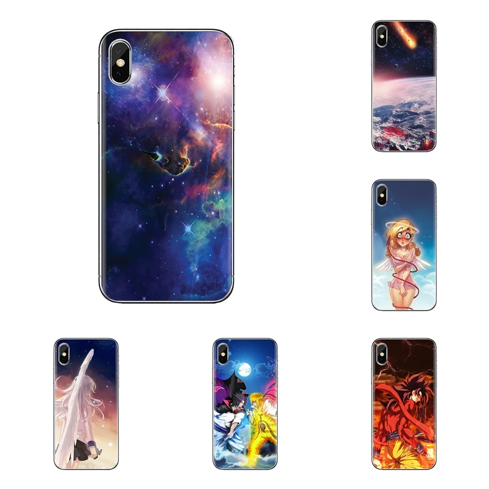Galaxy Angel (Dub) wallpaper Soft Silicone TPU Case For Xiaomi Mi6 Mi 6 A1 Max Mix 2 5X 6X Redmi Note 5 5A 4X 4A A4 4 3 Plus Pro |