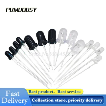 

80PCS 4 Value each 20 pcs 3mm 5mm 940nm LED Infrared Emitter and IR Receiver Diode IR LED diode Kit