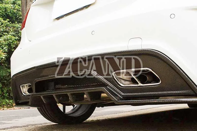 Задний диффузор для Mercedes Benz W176 a-класс A45 A250 A260 Amg спортивный бампер 2014UP