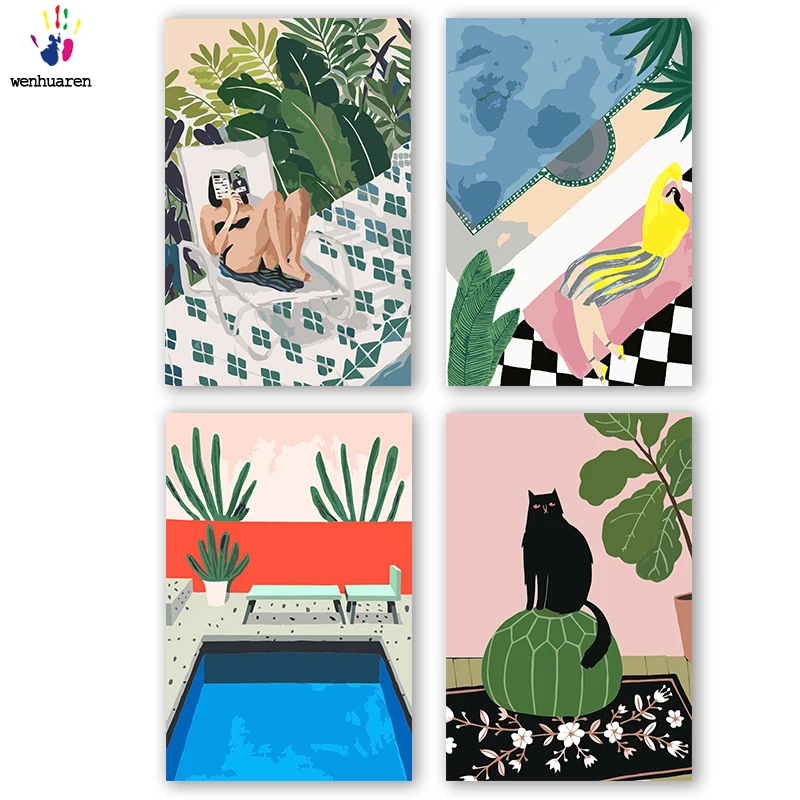 Картина для рисования по номерам сделай сам | Дом и сад