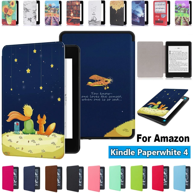 2020 Magnetic Smart Case For 2018 All New Kindle Paperwhite 4 Edition 10th  Generation PQ94WIF Fabric Cover Funda Shell Sleeve - AliExpress
