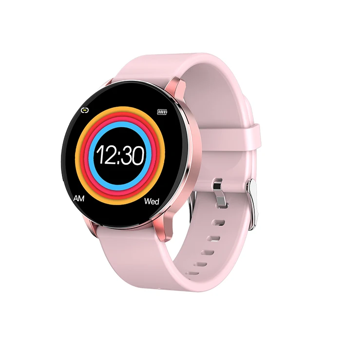 Pink 1," ips экран R5 Pro Для женщин умные часы встроенные 13-язык пользовательского интерфейса пользовательские циферблат Bluetooth Для мужчин Smartwatch для xiaomi телефон pk B57 - Цвет: Pink