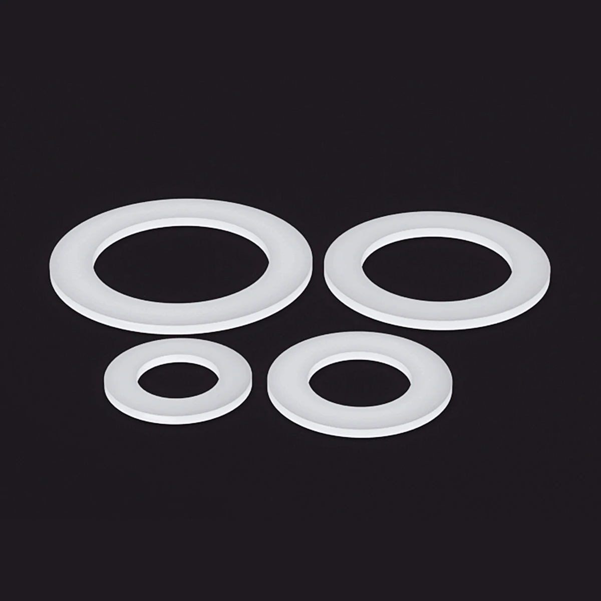 2Pcs 20 25 32 40 50mm Silicone Gasket PVC Pipe Drainage Connector Fish