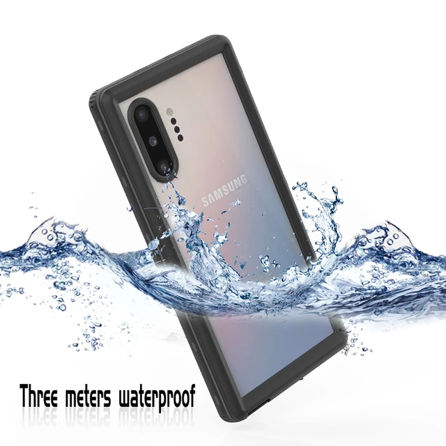 Водонепроницаемый чехол для Samsung S20 Ultra Note 10 + прозрачный водонепроницаемый чехол для Samsung S10 S8 S9 Plus чехол для телефона