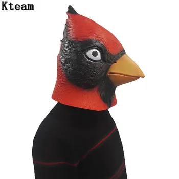 

Five Nights At Freddy's mask FNAF foxy chica Freddy Fazbear Bear mask gift for halloween party Red Bird Head Mask Parrot mask