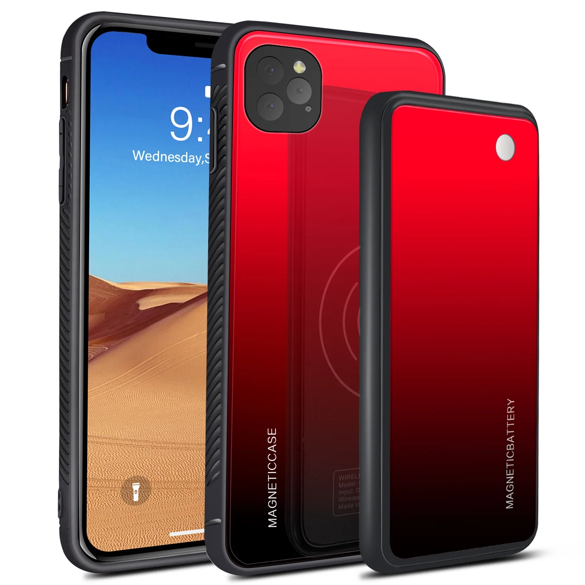 Для iPhone 11/11 Pro/11 Pro Max чехол с 5000 мАч перезаряжаемый Расширенный аккумулятор зарядное устройство чехол беспроводной банк питания батарея Чехол