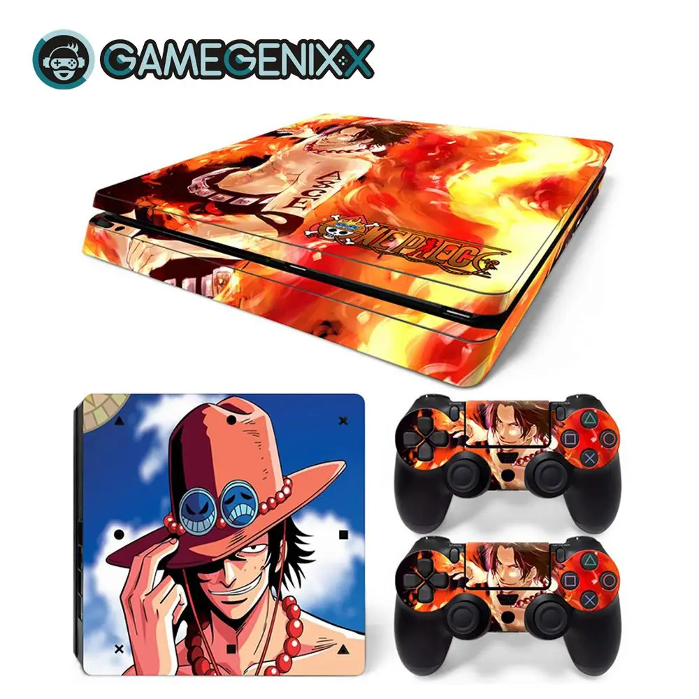 GAMEGENIXX Кожа Наклейка виниловая обложка для PS4 Slim консоли и 2 контроллера-одна штука