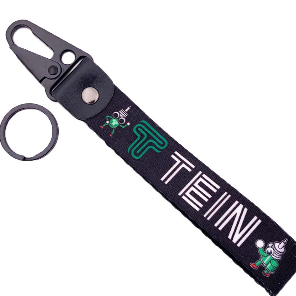 

For Draft Racing Car JDM Style Keychain Keyolder Keyring Keyrang Motorcycle Strap Key Ring Metal KeyringWith Hanging Buckle