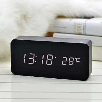 

LED Digital Alarm Clock Backlight Snooze Mute Calendar Desktop Electronic Backlight Table clocks Desktop clock