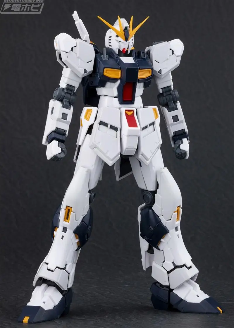 Bandai Gundam RG 1/144 RX-93 NU V собрать модель Наборы фигурки Детские игрушки