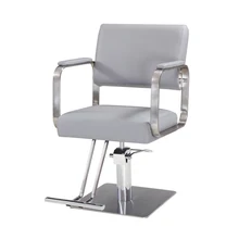 Silla de peluquería Retro, silla de peluquería teñida, silla de corte de pelo, silla hidráulica, silla principal grande