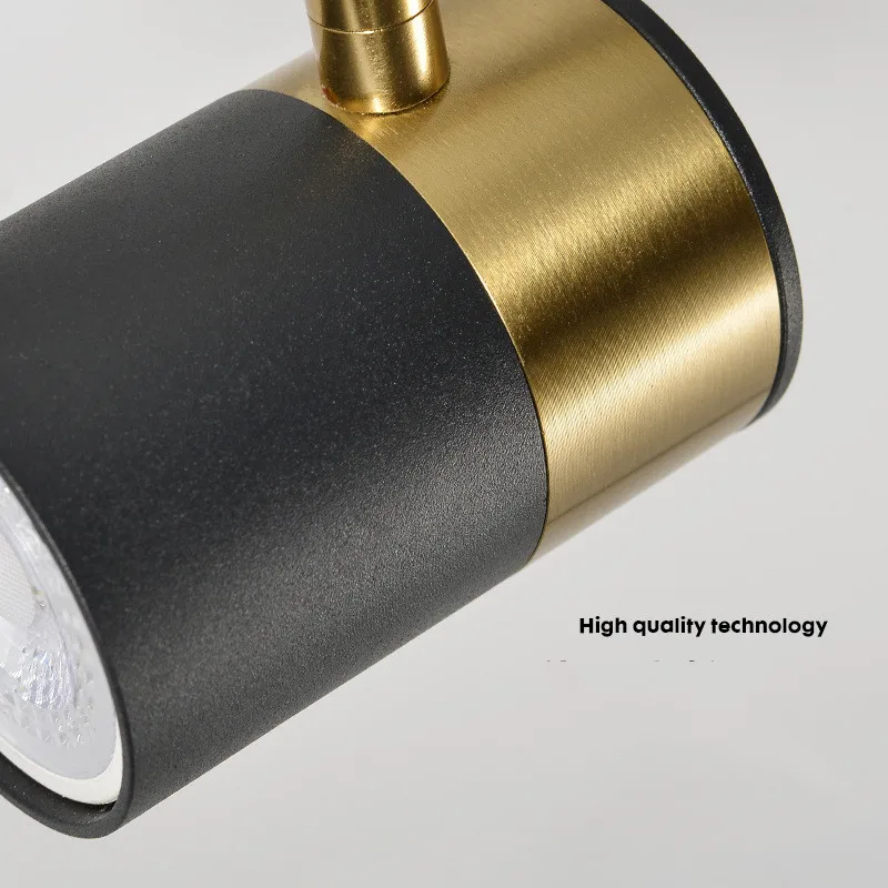 OMEE GU10 Bulb Modern Led Wall Lamp Bedside Wall Light Adjustable Angle Wandlamp Bedroom Bathroom Lamp For Mirror Stair Lighting