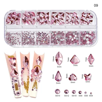 12Grid-Each-1-Shape-Nail-Art-Crystal-Rhinestone-AB-Pink-Red-For-Nails-Cloth-Hair-Glass jpg
