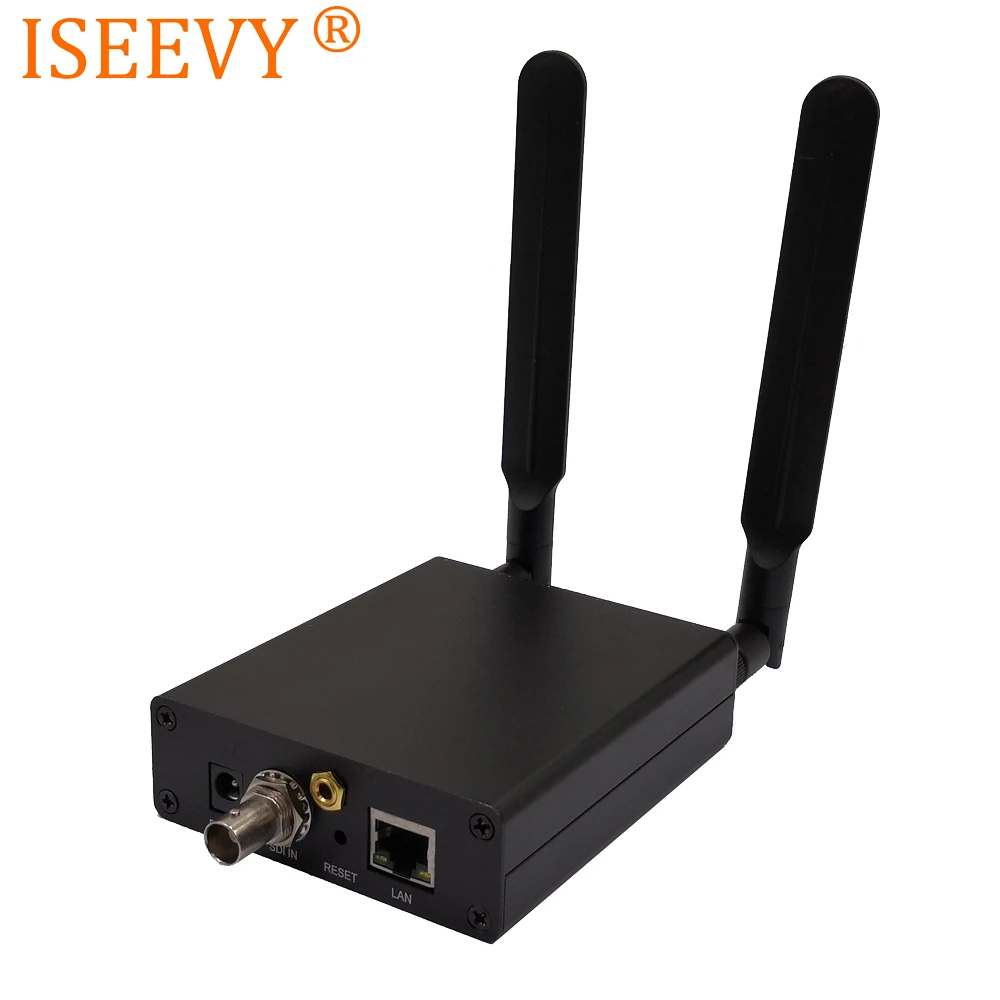 ISEEVY H.265 H.264 WiFi SDI Video Encoder for IPTV Live stream support