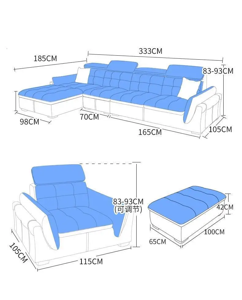 Asiento Zitzak Meble Do Salonu слоеный диван Koltuk Takimi модно для Sala кожаный мобильный набор мебели для гостиной диван